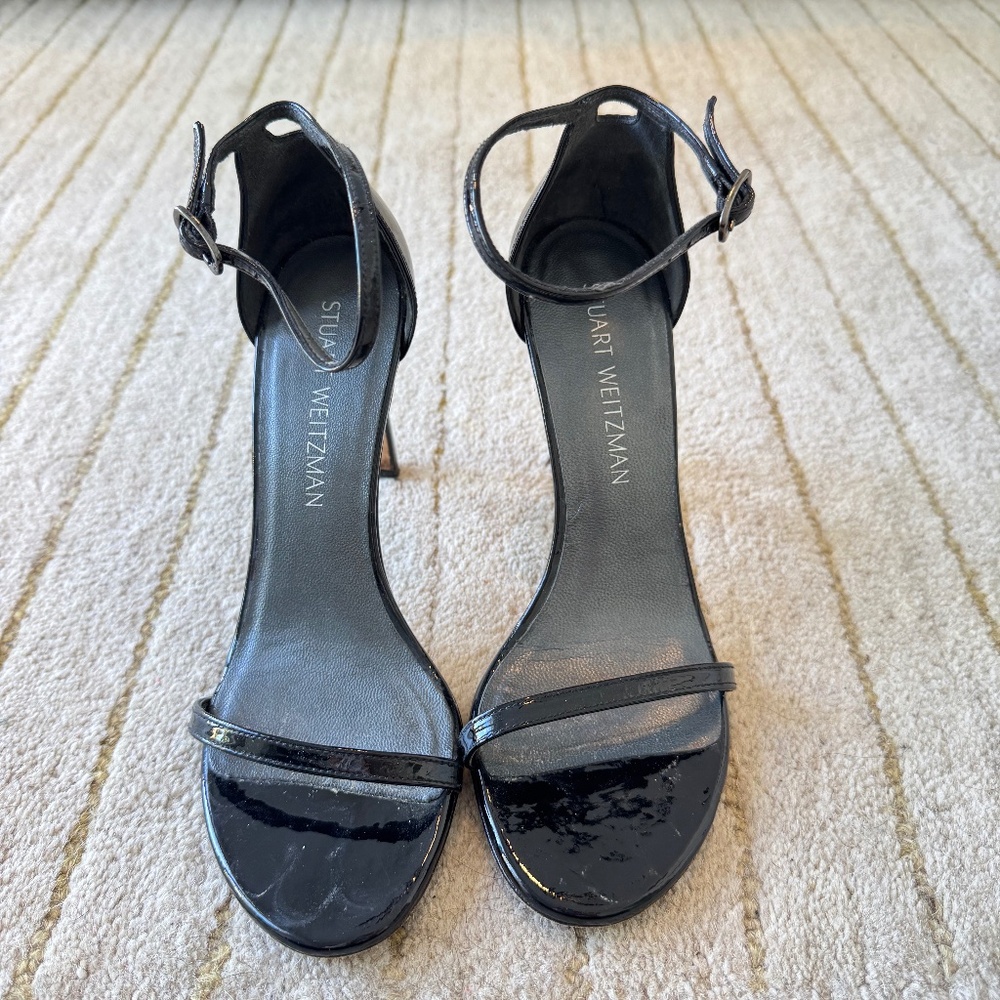 Stuart Weitzman Nudist Sandal 100